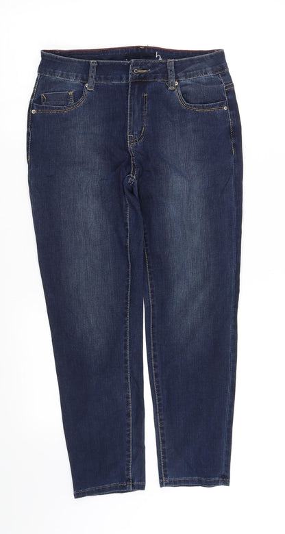 pe worn Girls Blue   Straight Jeans Size M
