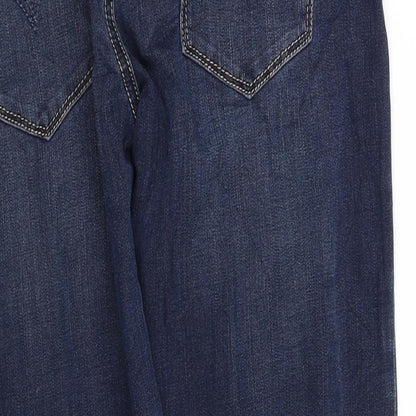 pe worn Girls Blue   Straight Jeans Size M