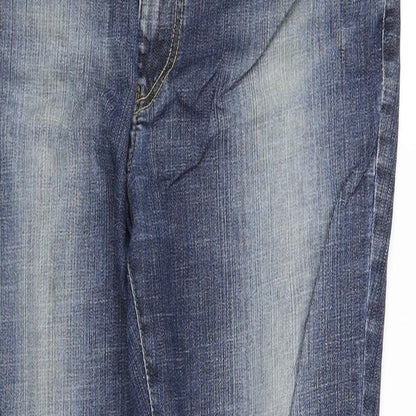 Womens UK Size M pre worn Regular Fit  Blue Trousers