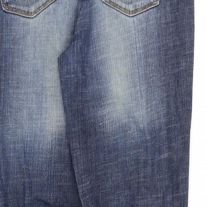Womens UK Size M pre worn Regular Fit  Blue Trousers