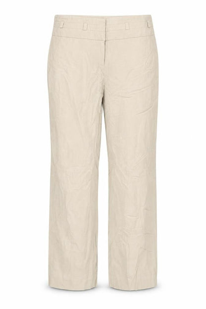 Womens Beige Houndstooth  Straight Jeans Size 8 L30 in