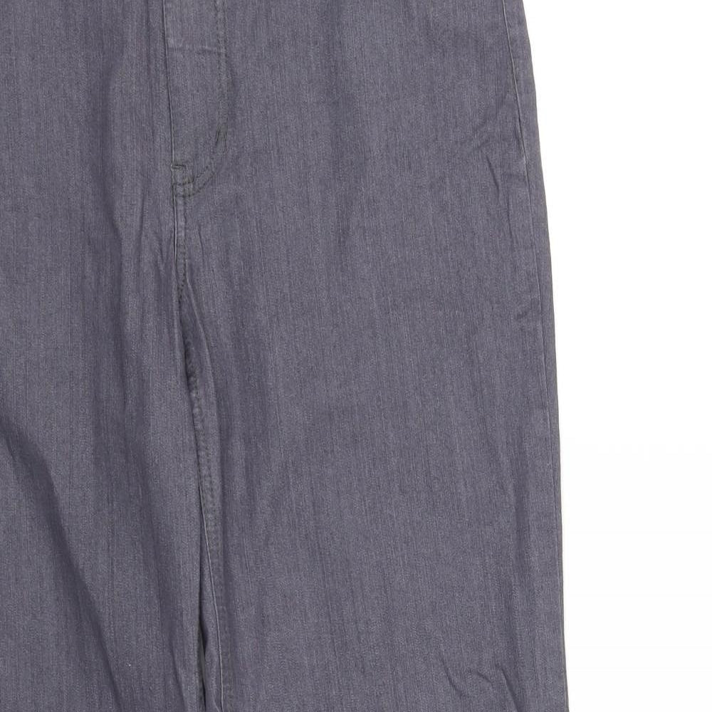 Womens UK Size 12 pre worn Regular Fit  Blue Trousers