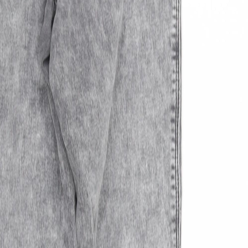NEXT Womens Grey   Straight Jeans Size 6 L29 in