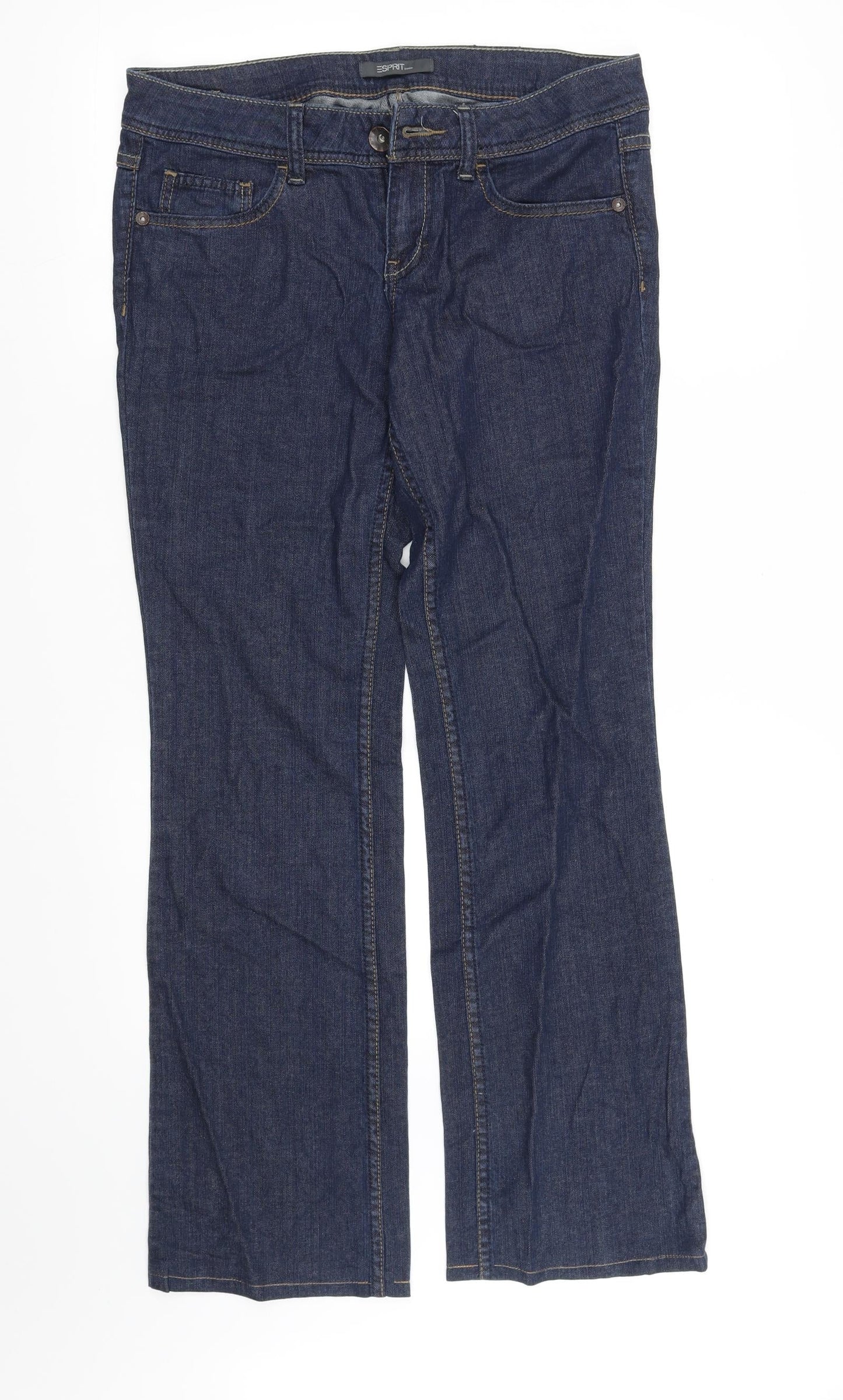 Esprit Womens Blue   Straight Jeans Size M L33 in