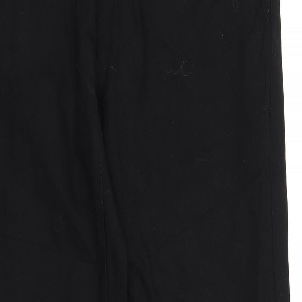 Womens UK Size 12 miss cherry Regular Fit  Black Trousers
