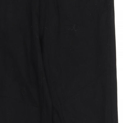 Womens UK Size 12 miss cherry Regular Fit  Black Trousers