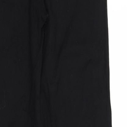 Womens UK Size 12 miss cherry Regular Fit  Black Trousers