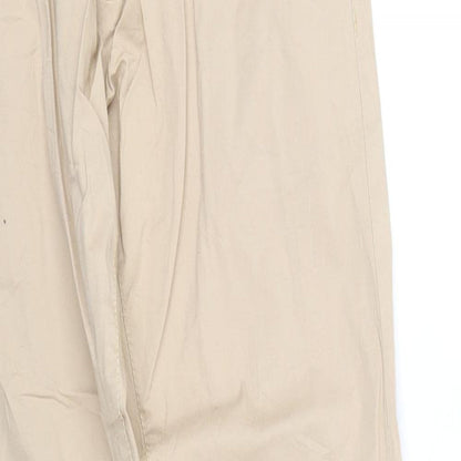 Womens UK Size 8 pre worn Regular Fit  Beige Trousers