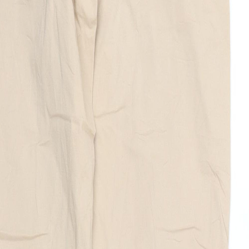 Womens UK Size 8 pre worn Regular Fit  Beige Trousers