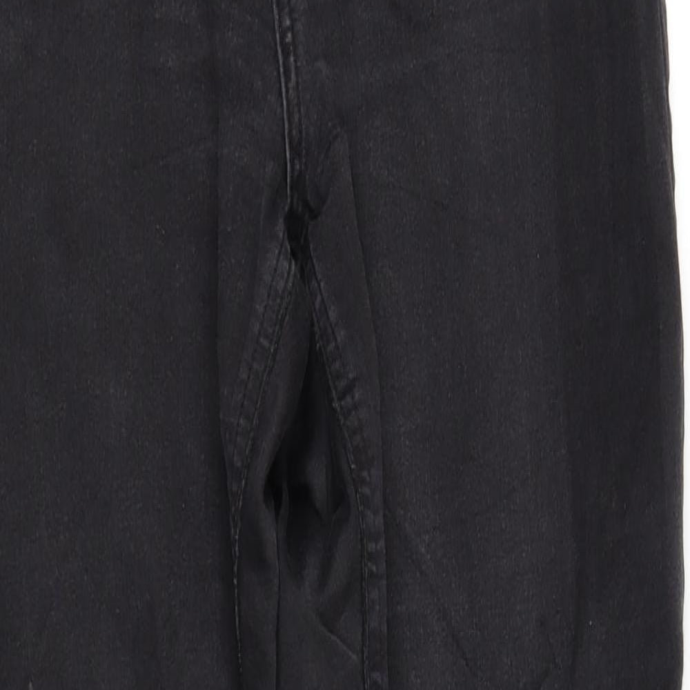 Womens UK Size 10 pre worn Regular Fit  Black Trousers