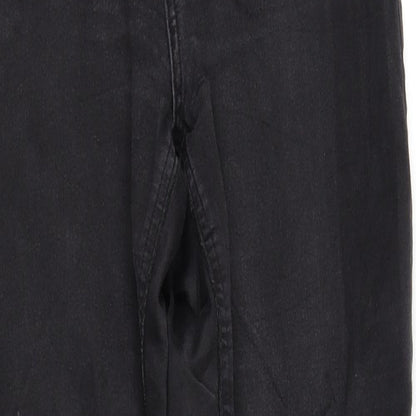 Womens UK Size 10 pre worn Regular Fit  Black Trousers