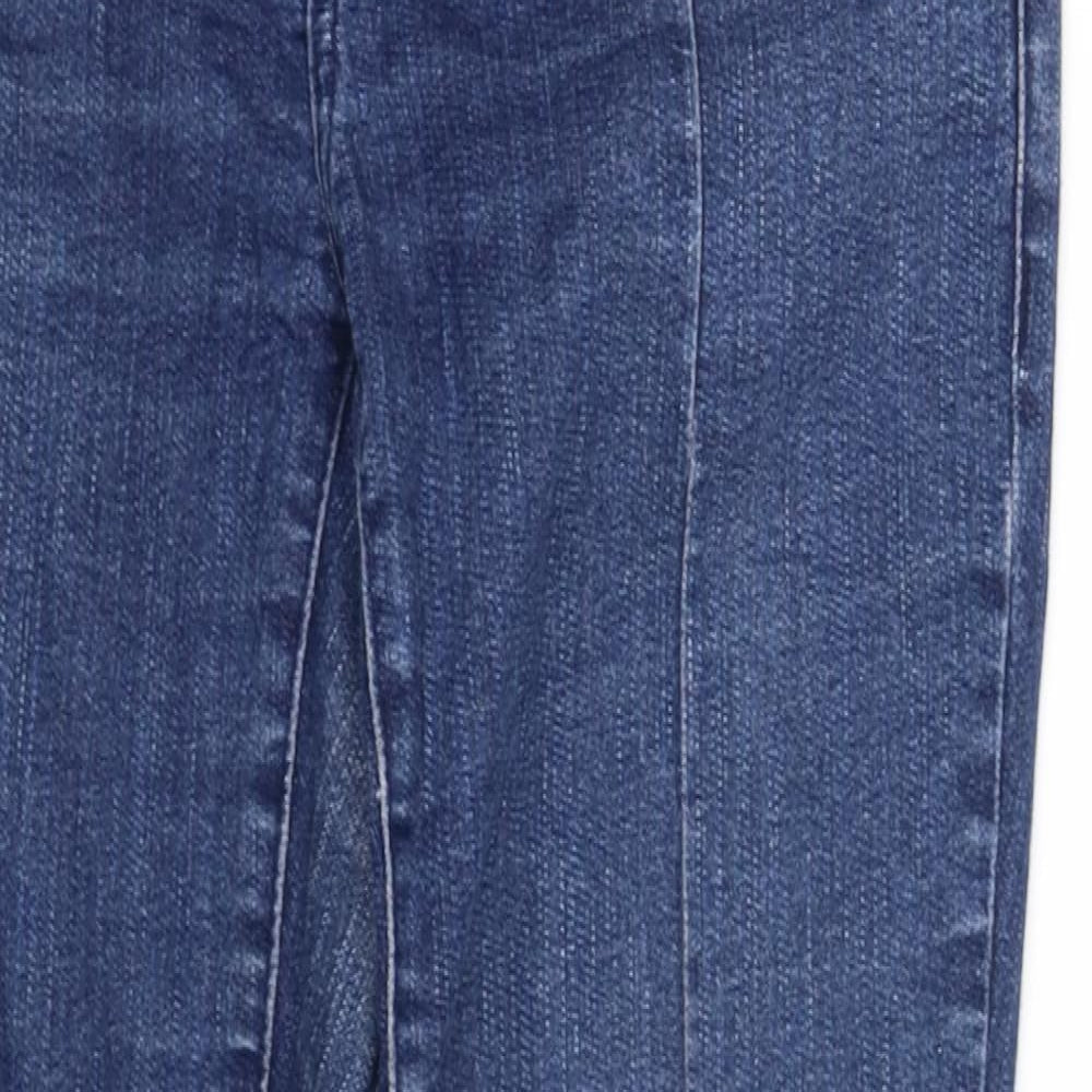 Womens UK Size 12 pre worn Regular Fit Straight Blue Jeans
