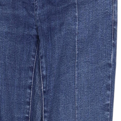 Womens UK Size 12 pre worn Regular Fit Straight Blue Jeans