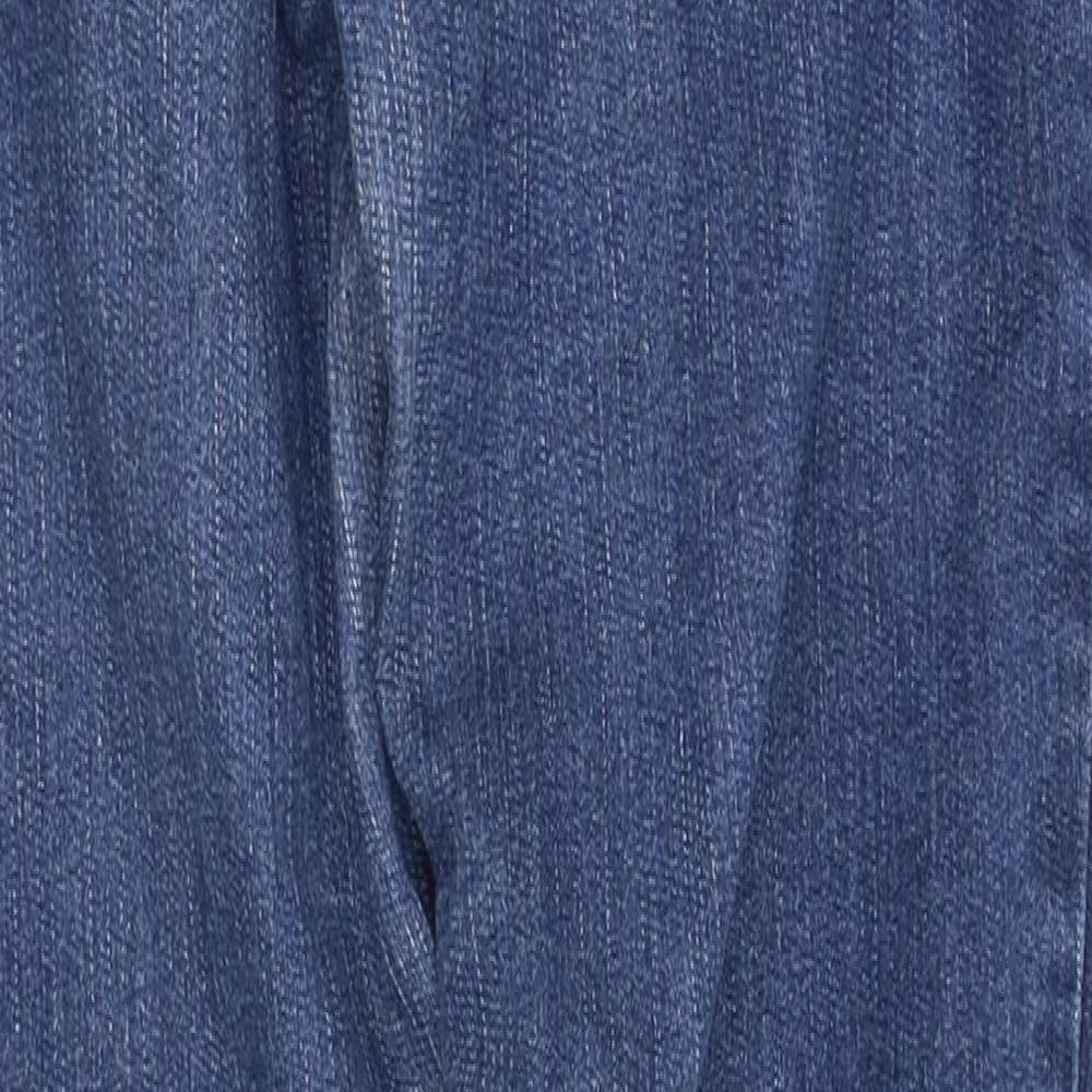 Womens UK Size 12 pre worn Regular Fit Straight Blue Jeans