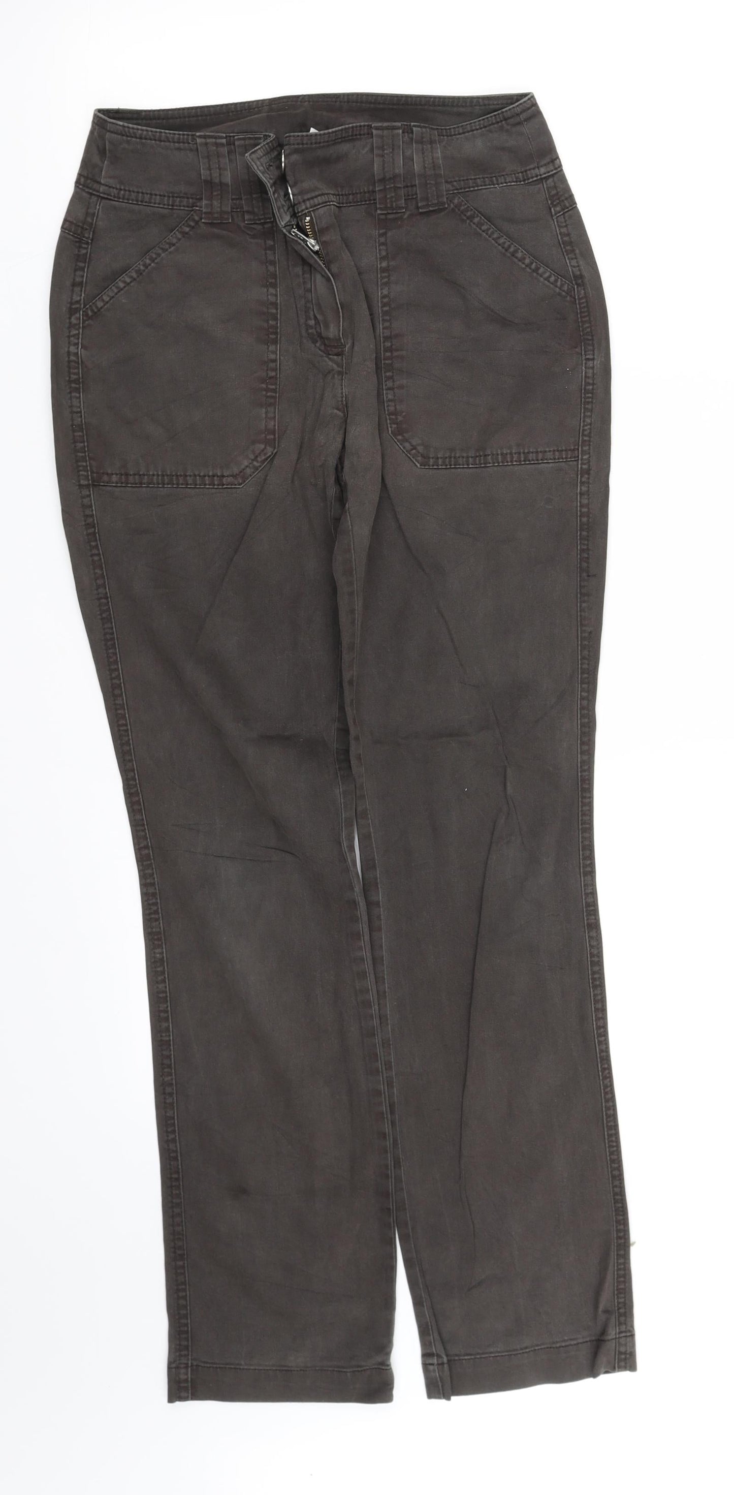 camb Womens Brown   Straight Jeans Size 10 L33 in
