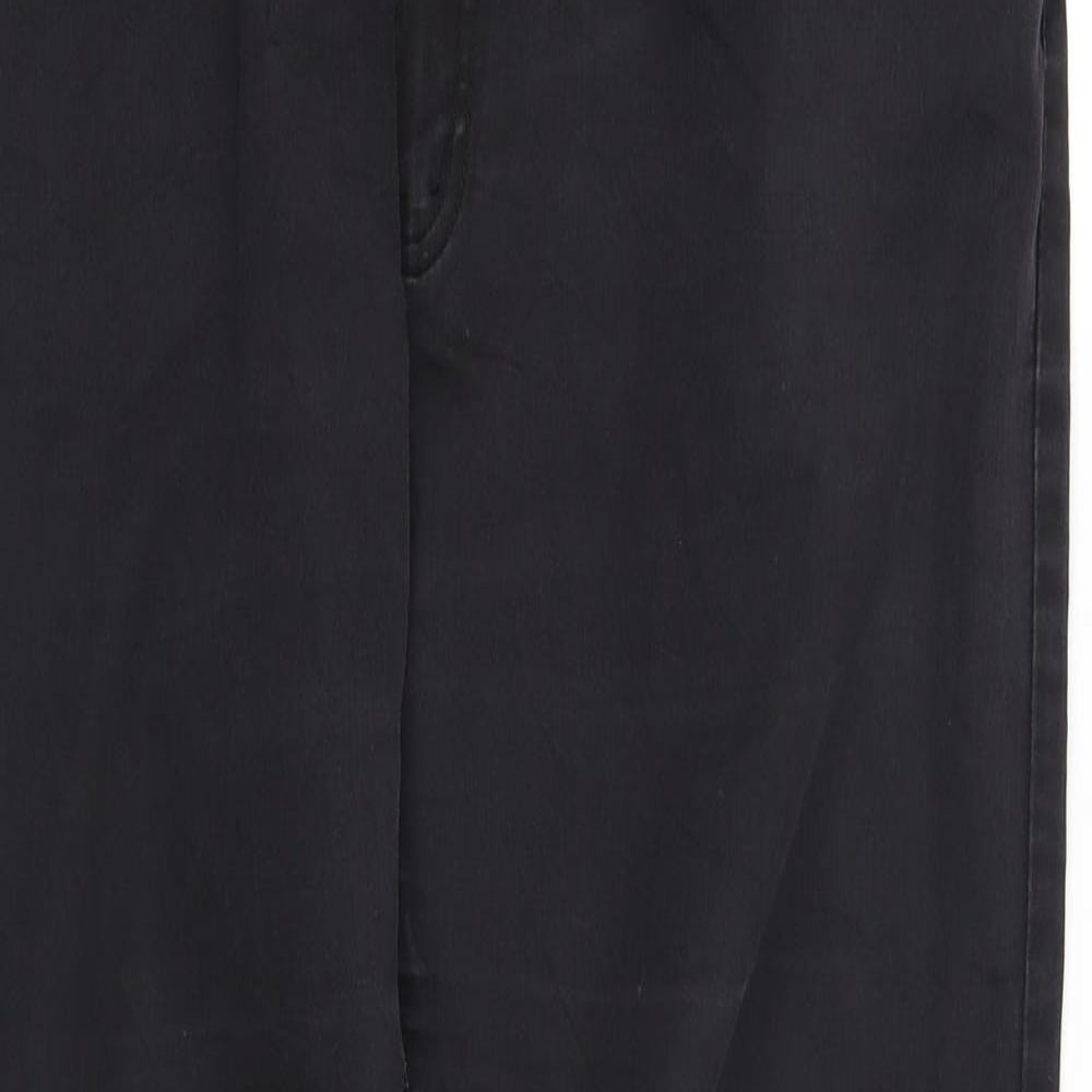 Womens UK Size M pre worn Regular Fit  Black Trousers