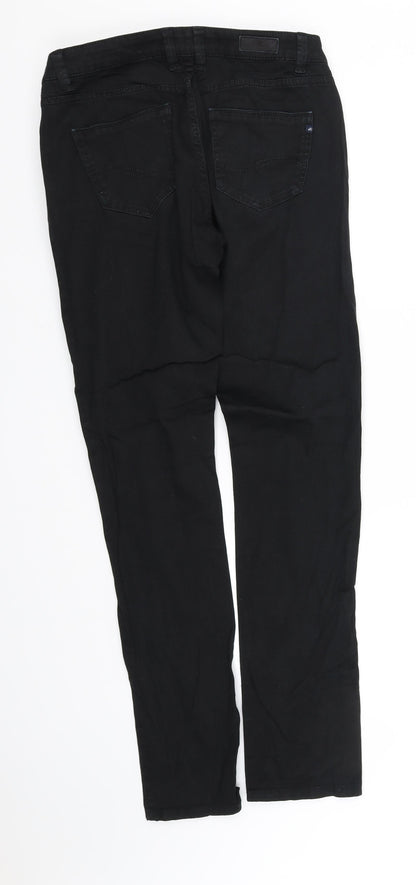 Womens UK Size S pre worn Regular Fit  Black Trousers