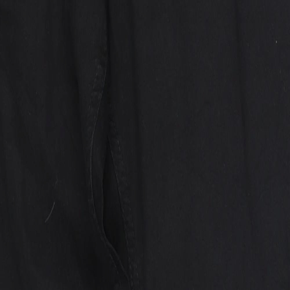 Womens UK Size S pre worn Regular Fit  Black Trousers