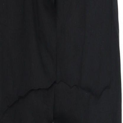 Womens UK Size S pre worn Regular Fit  Black Trousers