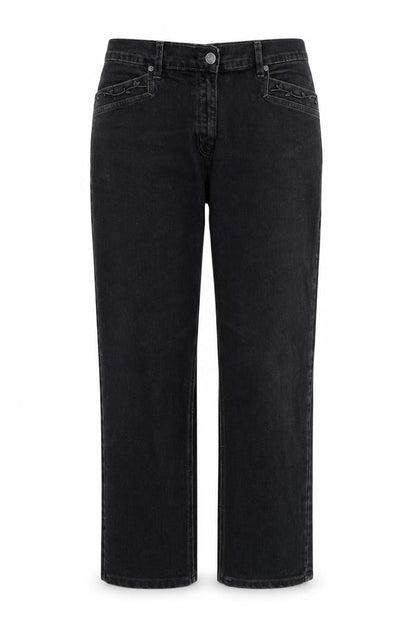 Womens UK Size M pre worn Regular Fit  Black Trousers