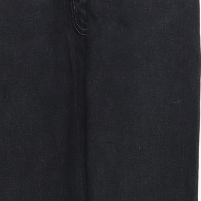 Womens UK Size M pre worn Regular Fit  Black Trousers