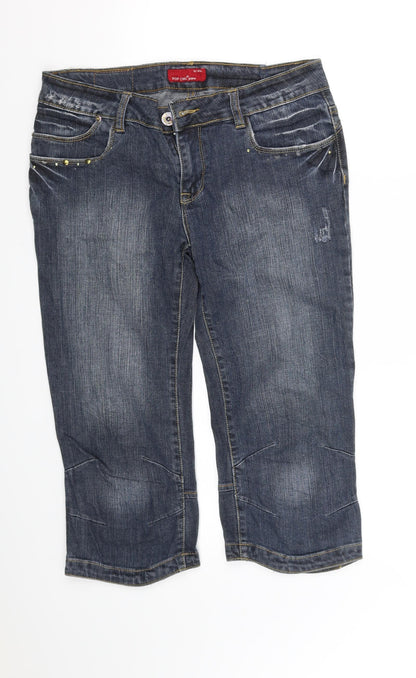 Womens UK Size 31 in pre worn Regular Fit Straight Blue Jeans