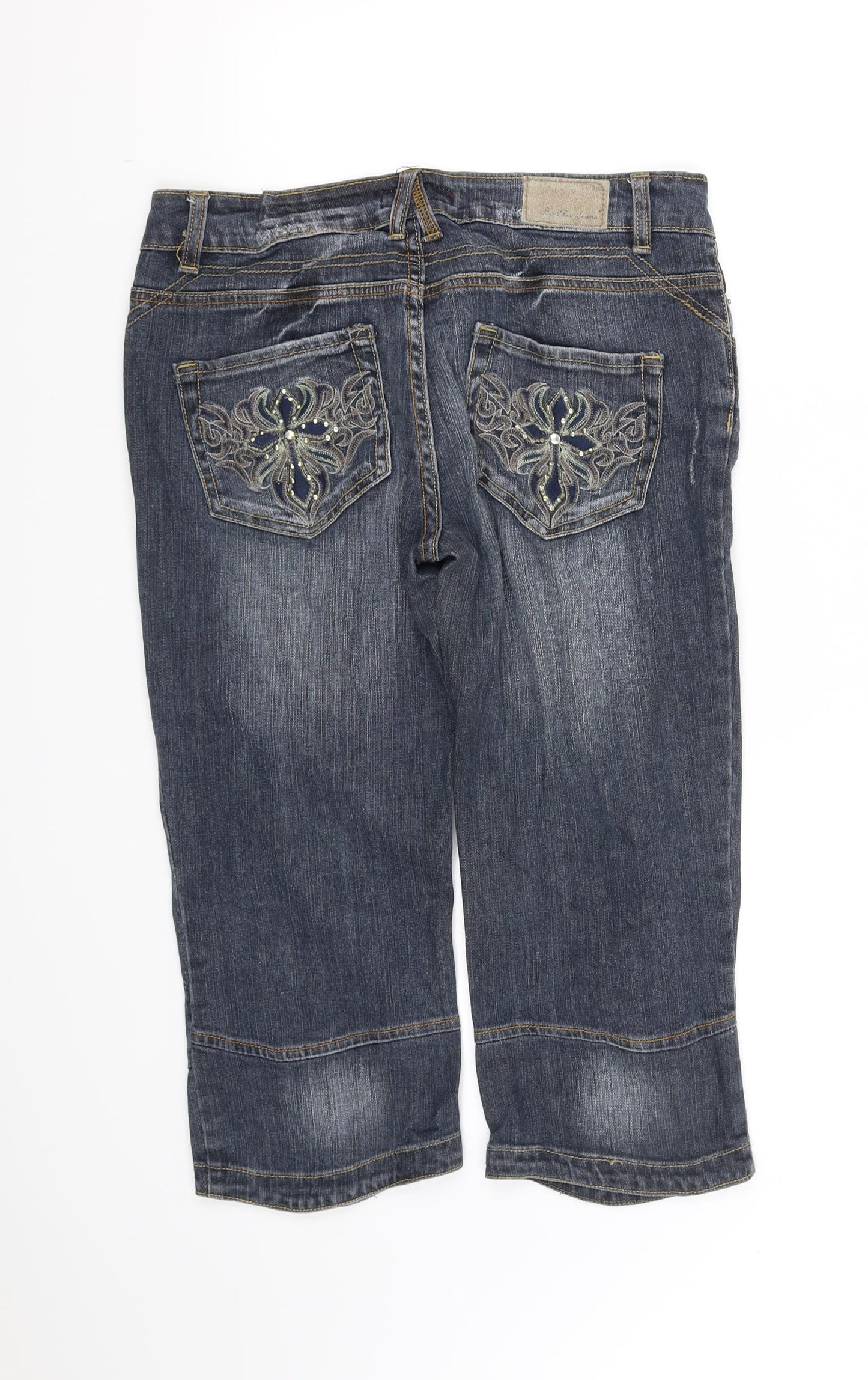 Womens UK Size 31 in pre worn Regular Fit Straight Blue Jeans