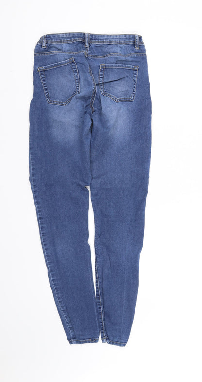Womens UK Size M pre worn Regular Fit Straight Blue Jeans