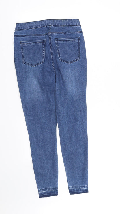 deniem  Womens Blue   Trousers  Size 12 L30 in