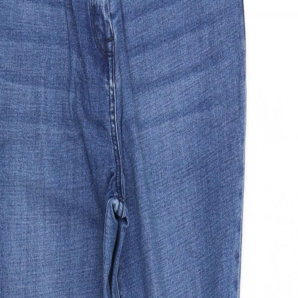 deniem  Womens Blue   Trousers  Size 12 L30 in