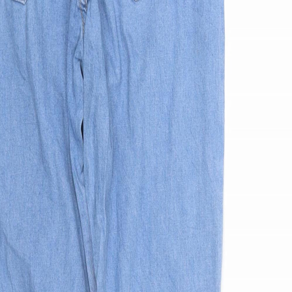 basic deniem Womens Blue   Trousers  Size 12 L34 in