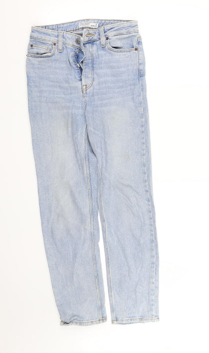 Womens UK Size S pre worn Regular Fit  Blue Trousers