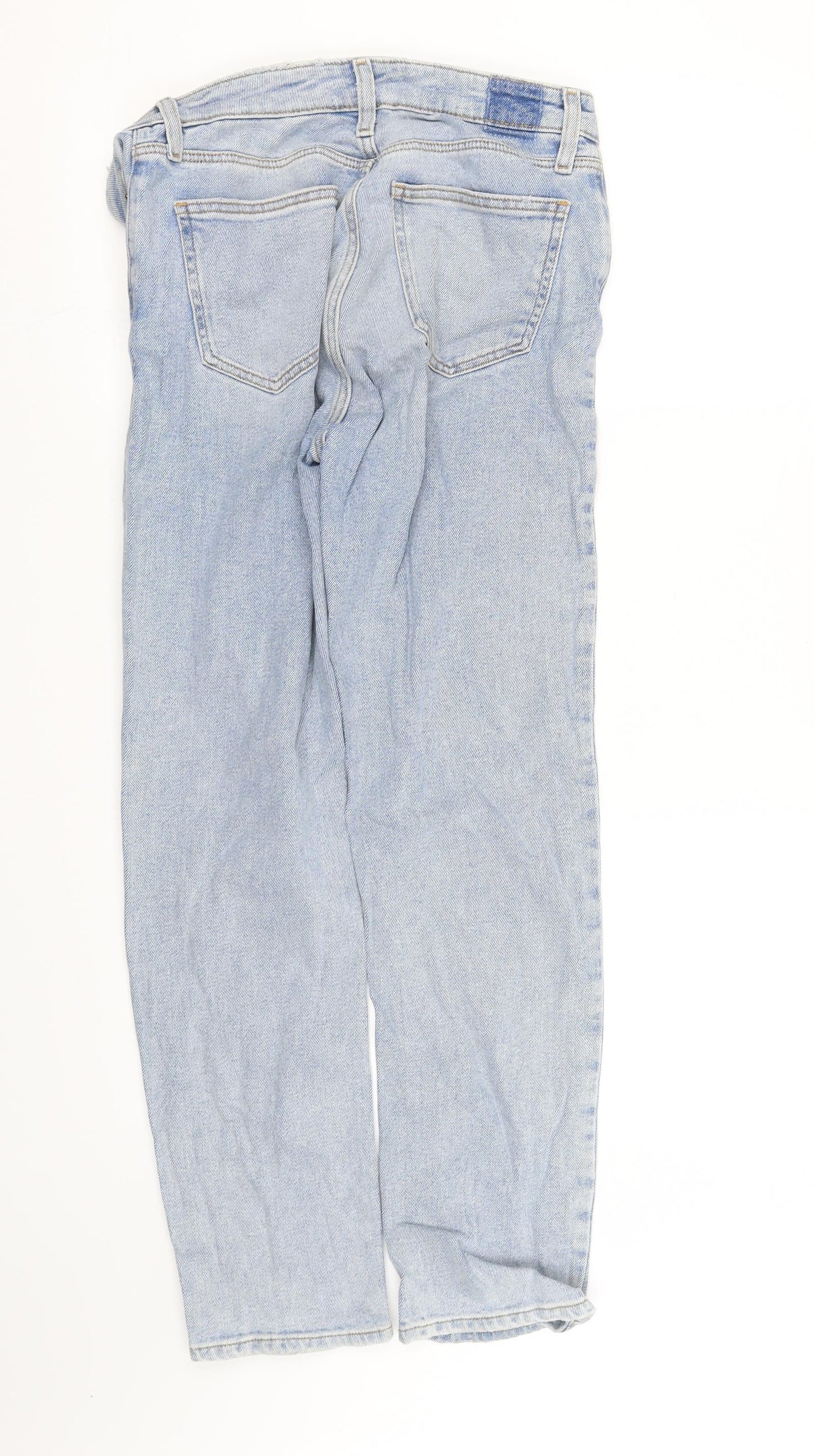 Womens UK Size S pre worn Regular Fit  Blue Trousers