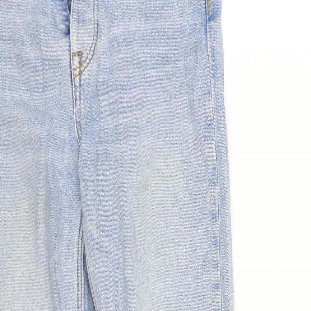 Womens UK Size S pre worn Regular Fit  Blue Trousers
