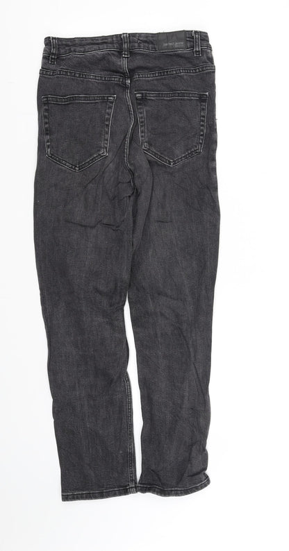 Womens UK Size 34 pre worn Regular Fit  Black Trousers