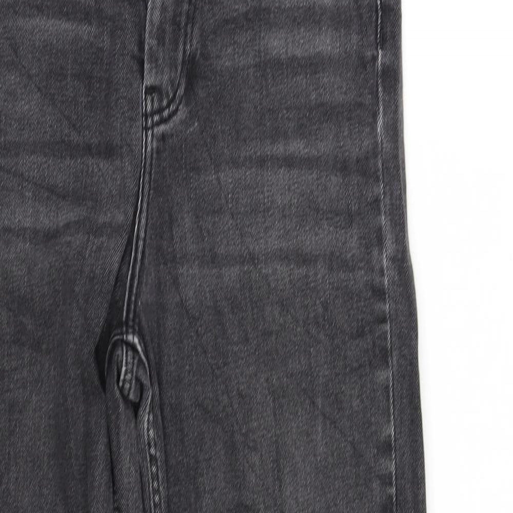 Womens UK Size 34 pre worn Regular Fit  Black Trousers