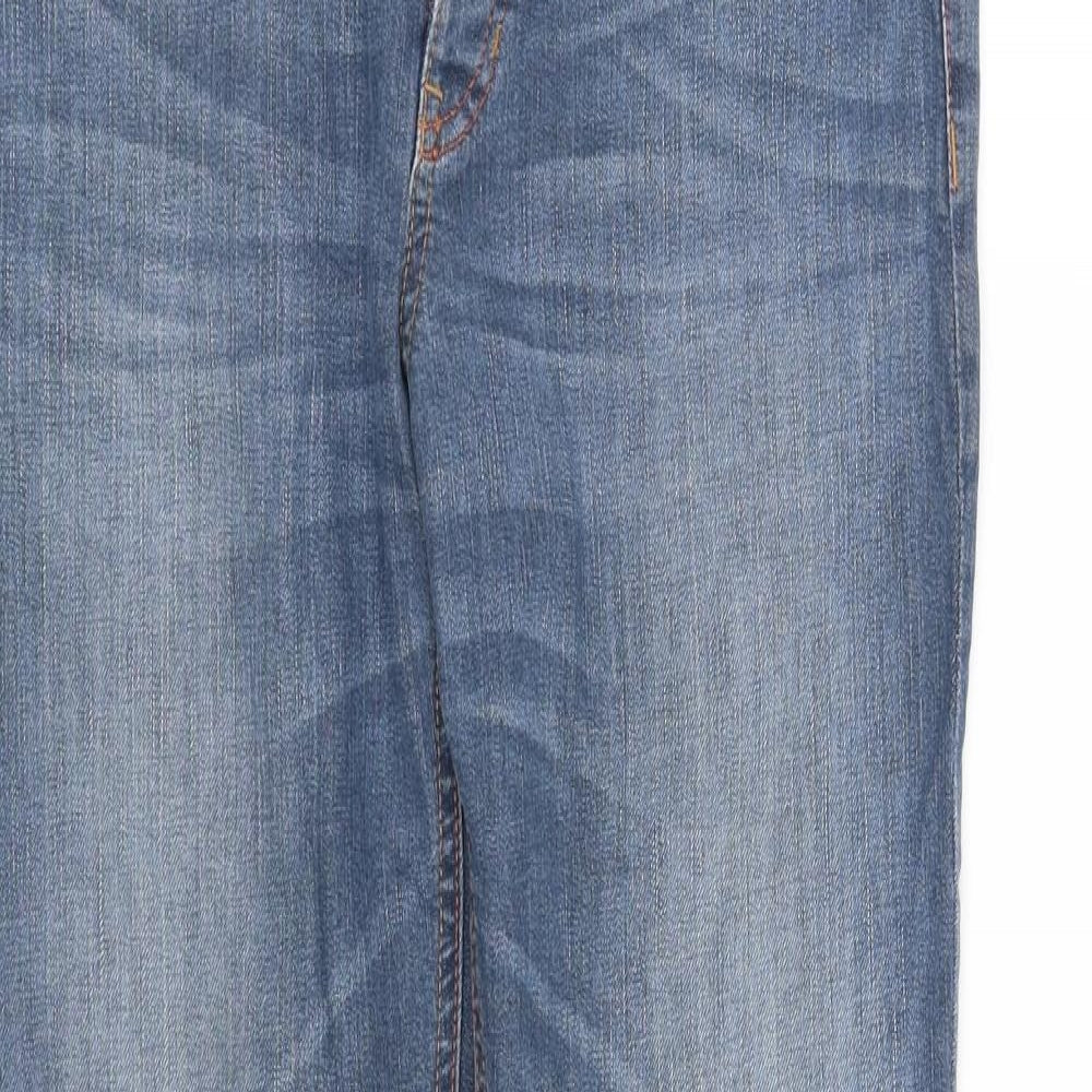 Womens UK Size M pre worn Regular Fit Straight Blue Jeans