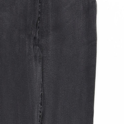 TU Womens Grey   Straight Jeans Size 8 L31 in