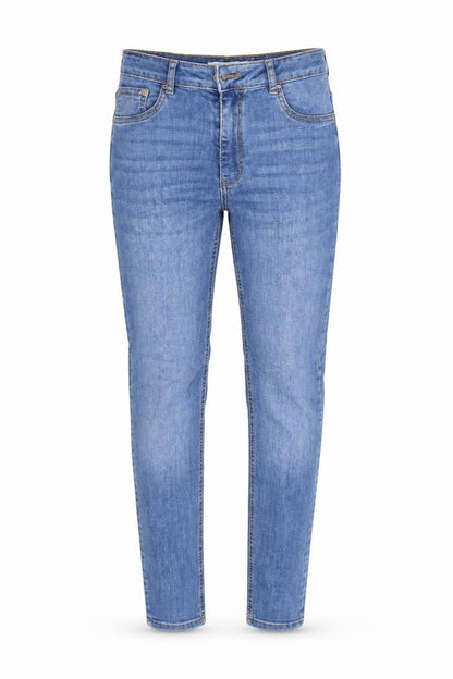 Womens UK Size L molly Regular Fit Straight Blue Jeans