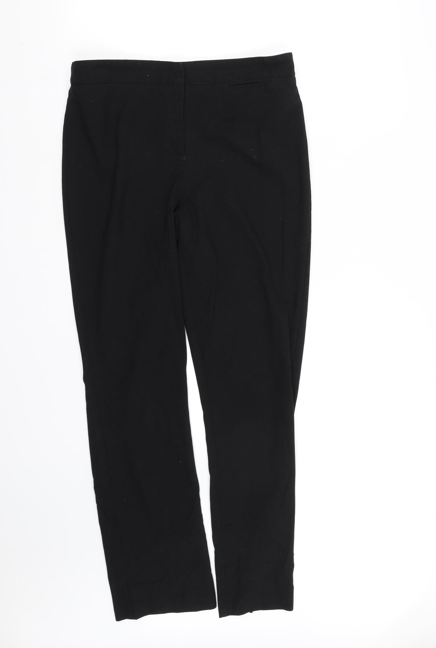 Womens UK Size 29 in pre worn Regular Fit Straight Black Jeans