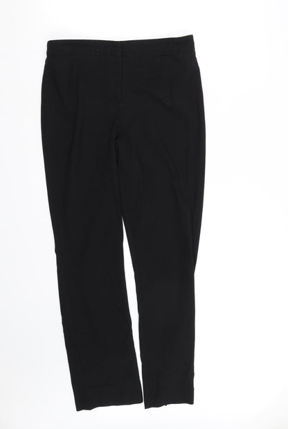 Womens UK Size 29 in pre worn Regular Fit Straight Black Jeans