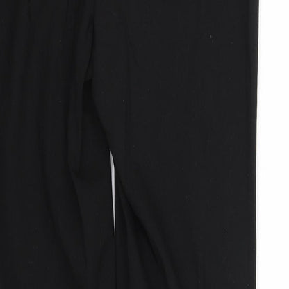 Womens UK Size 29 in pre worn Regular Fit Straight Black Jeans