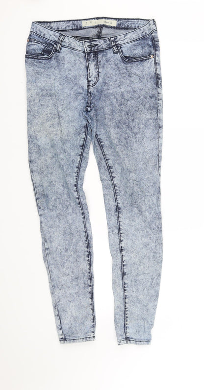 Womens UK Size 10 deniem co Regular Fit Straight Blue Jeans