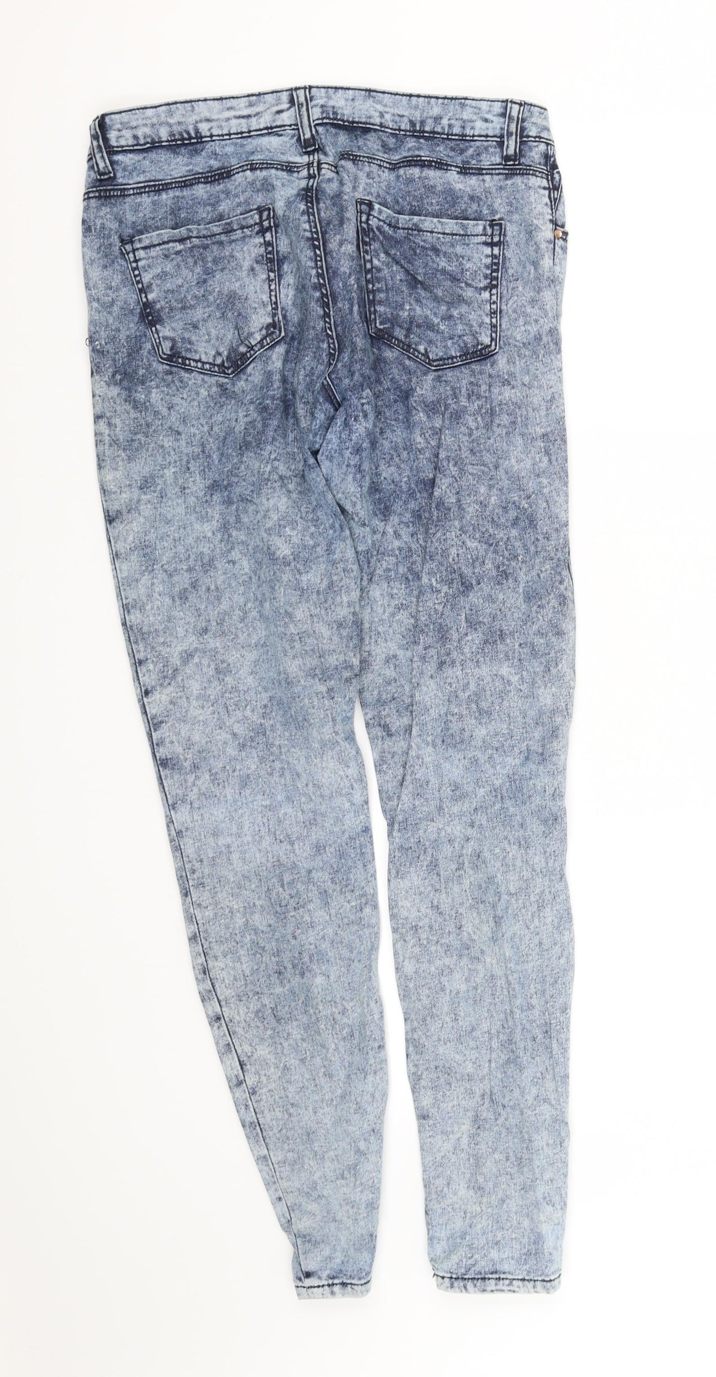 Womens UK Size 10 deniem co Regular Fit Straight Blue Jeans