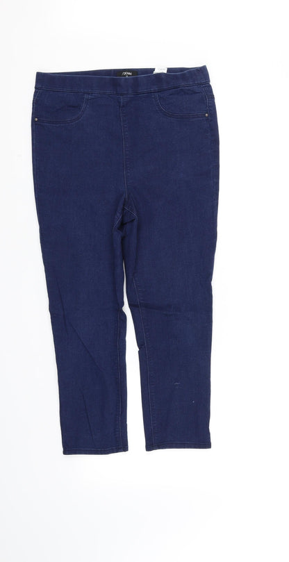 Womens UK Size 10 deniem co Regular Fit Straight Blue Jeans