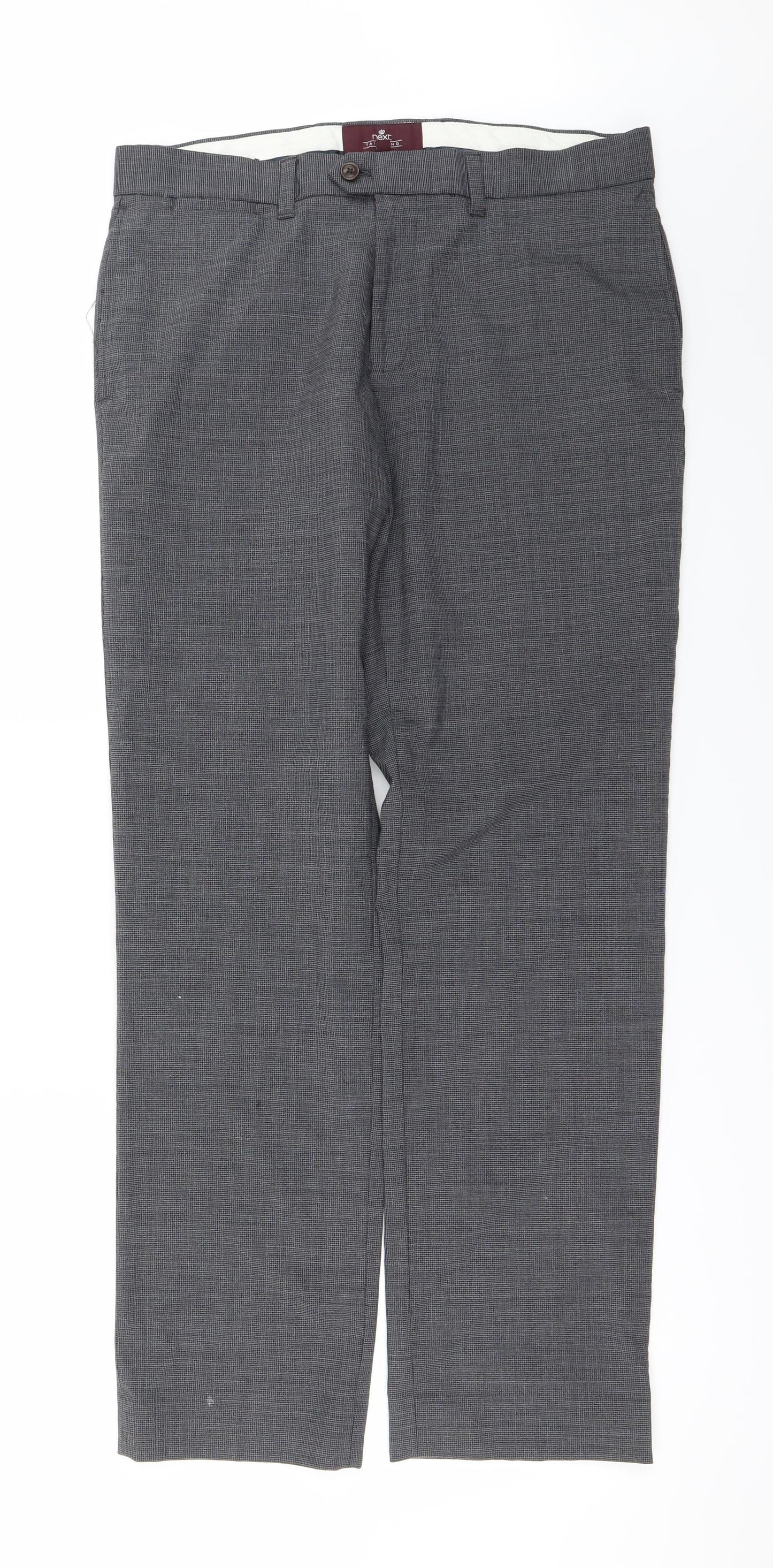NEXT Mens Grey   Trousers  Size 32 in L27 in