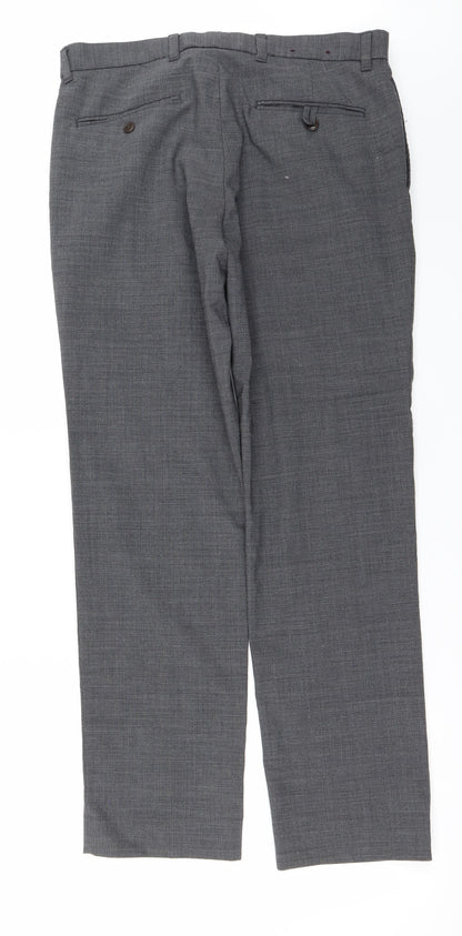 NEXT Mens Grey   Trousers  Size 32 in L27 in