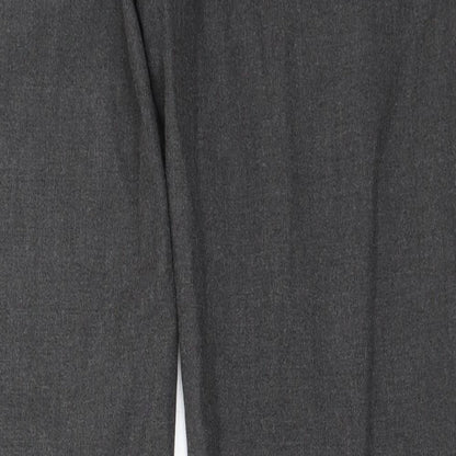New Look Womens Grey   Trousers  Size 34 in L26 in