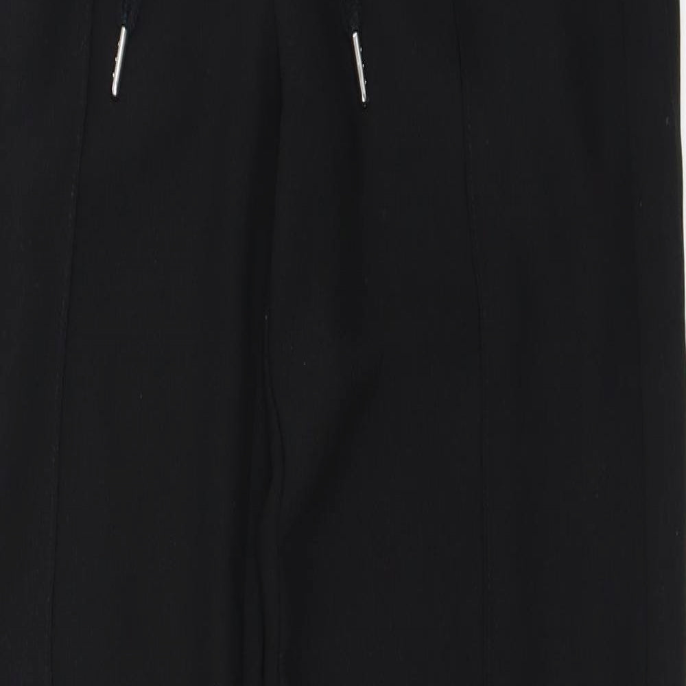 Womens UK Size 4 H&M Regular Fit  Black Trousers