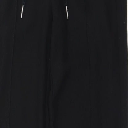 Womens UK Size 4 H&M Regular Fit  Black Trousers